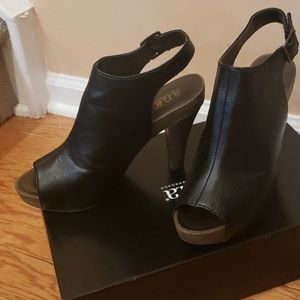 a.n.a Stacked heel shoe